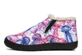 Watercolour Jellyfish Winter Shoes
