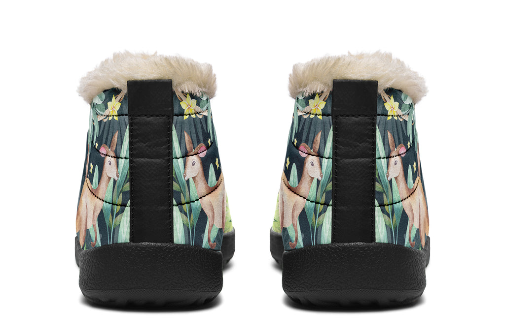 Wonderful Wildlife Winter Shoes - Offbeat Sweetie