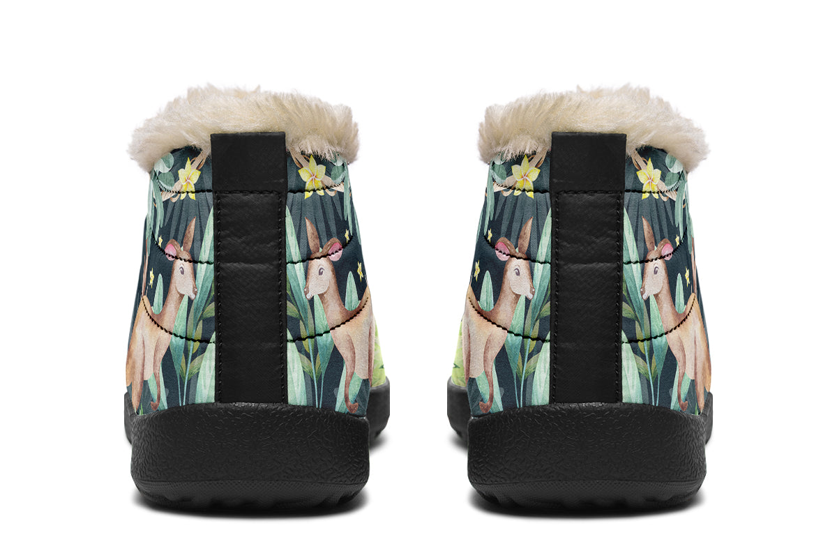 Wonderful Wildlife Winter Shoes - Offbeat Sweetie