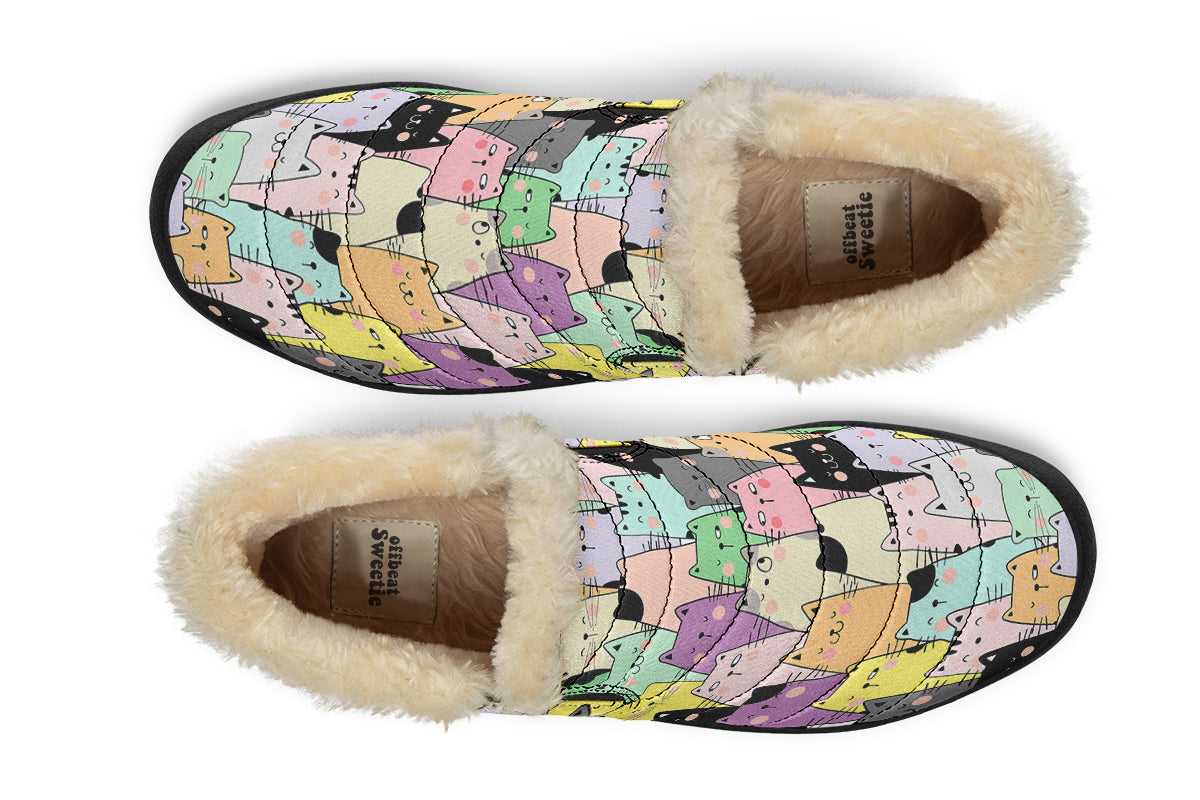 You've Got To Be Kitten Me Winter Shoes - Offbeat Sweetie