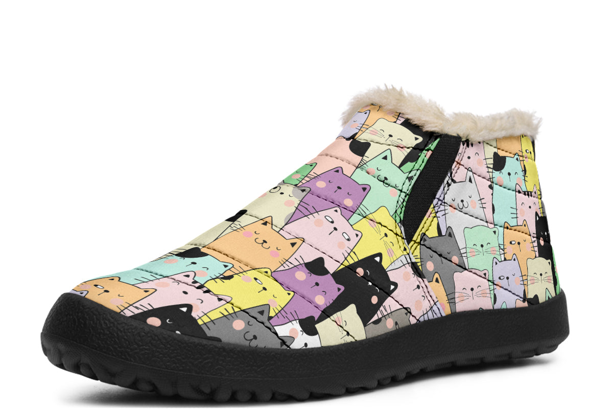 You've Got To Be Kitten Me Winter Shoes - Offbeat Sweetie