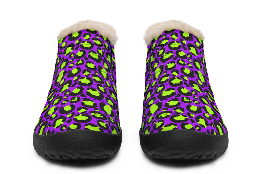Zombie Leopard Winter Shoes