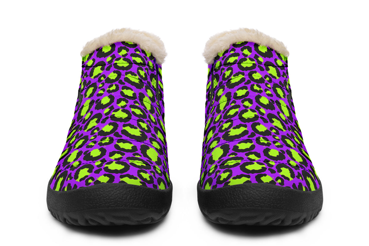 Zombie Leopard Winter Shoes