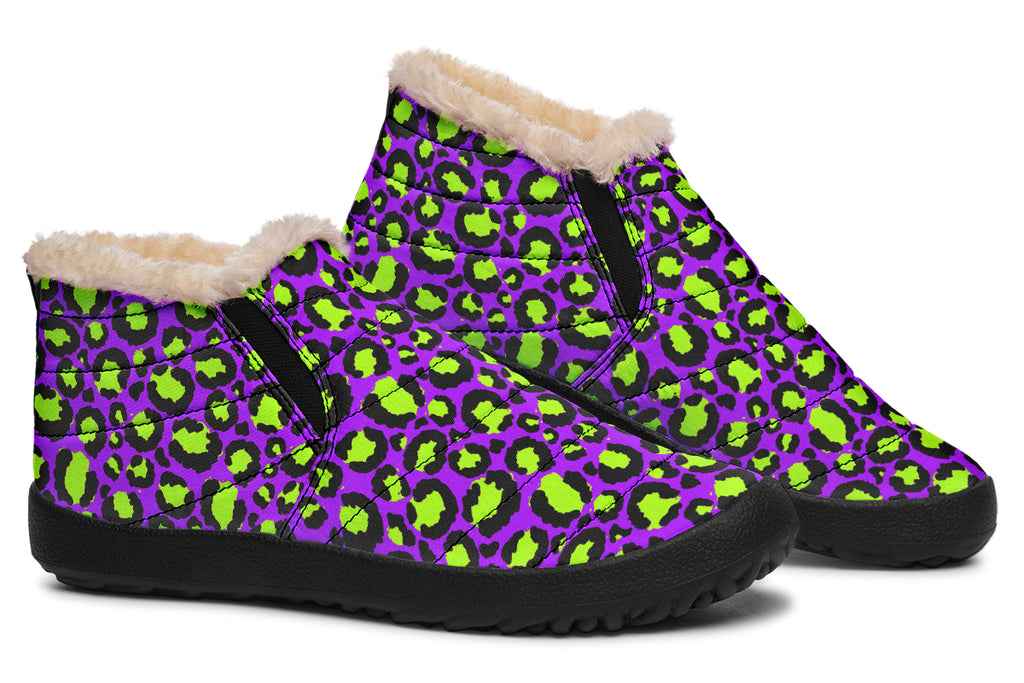 Zombie Leopard Winter Shoes