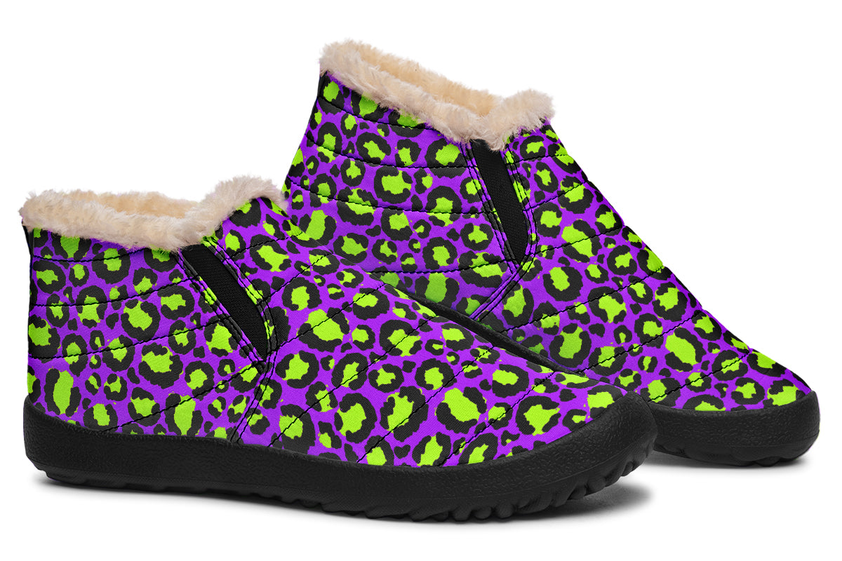 Zombie Leopard Winter Shoes