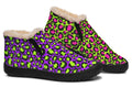 Zombie Leopard x Neon Leopard Mismatch Winter Shoes