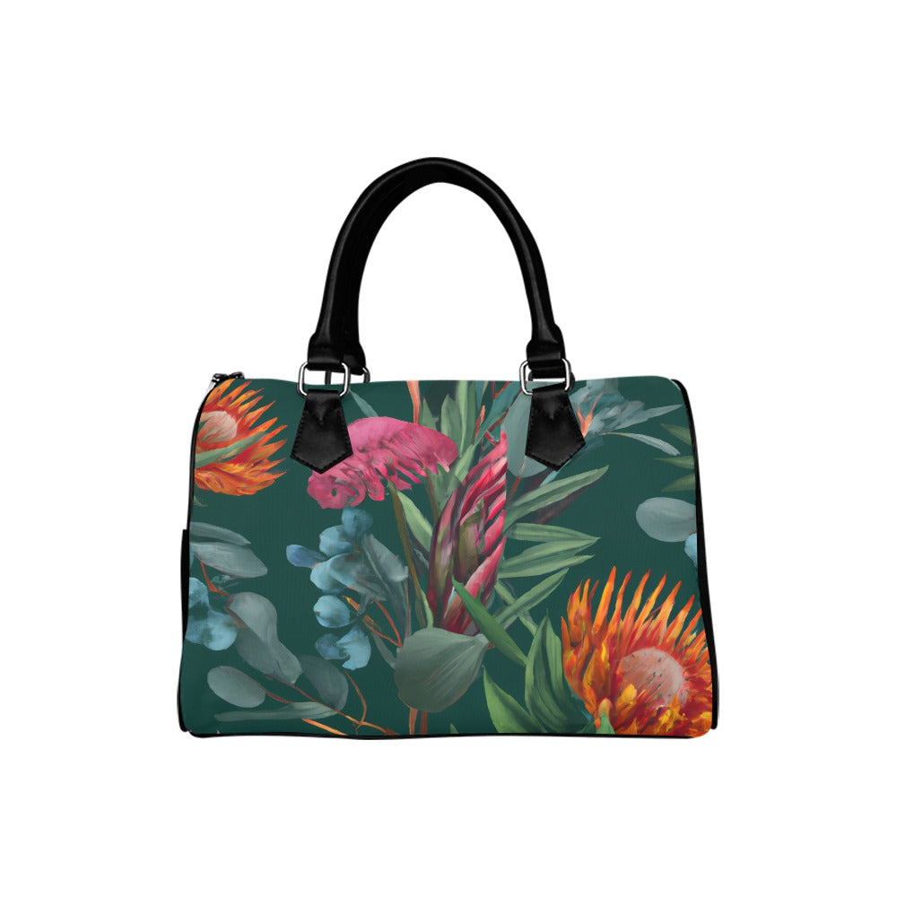 Australian Bouquet Boston Handbag - Offbeat Sweetie