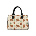 Highland Cows Boston Handbag