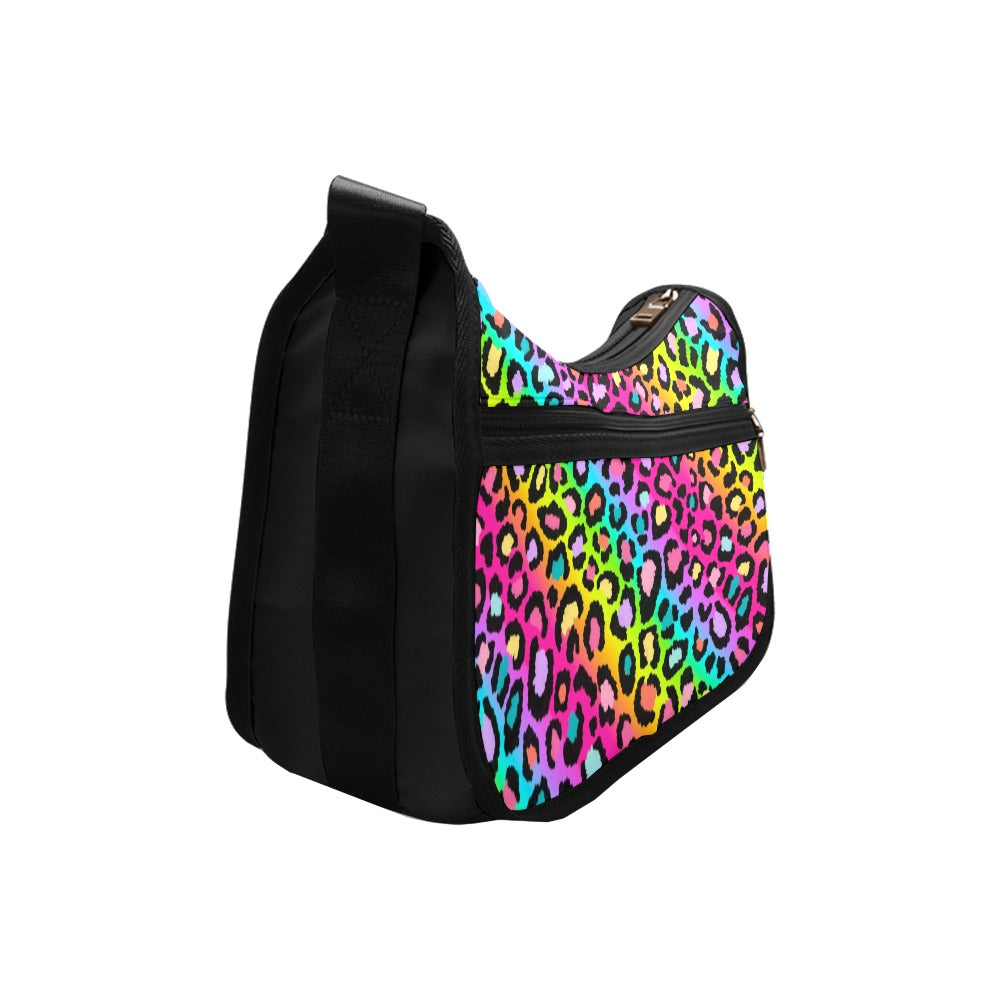 Rainbow Leopard Crossbody Bag - Offbeat Sweetie
