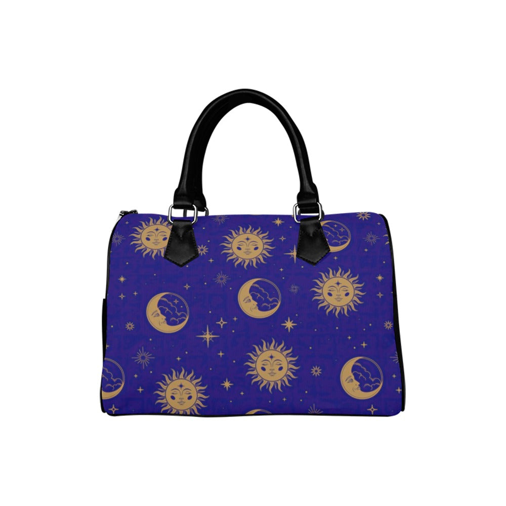 Sun Moon And Stars Boston Handbag