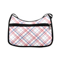 Candy Stripe Plaid Crossbody Bag