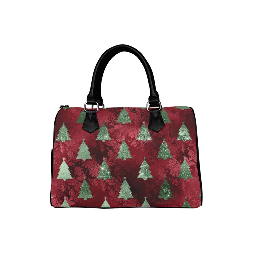 Glam Christmas Boston Handbag - Offbeat Sweetie