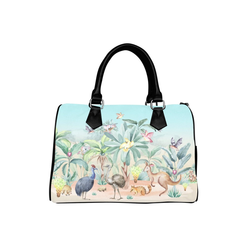 Land Down Under Boston Handbag - Offbeat Sweetie