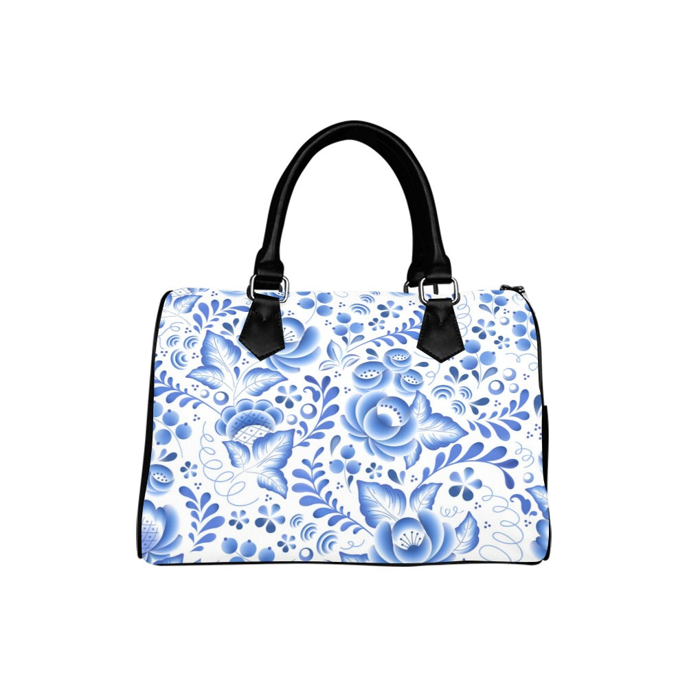 Porcelain Boston Handbag - Offbeat Sweetie
