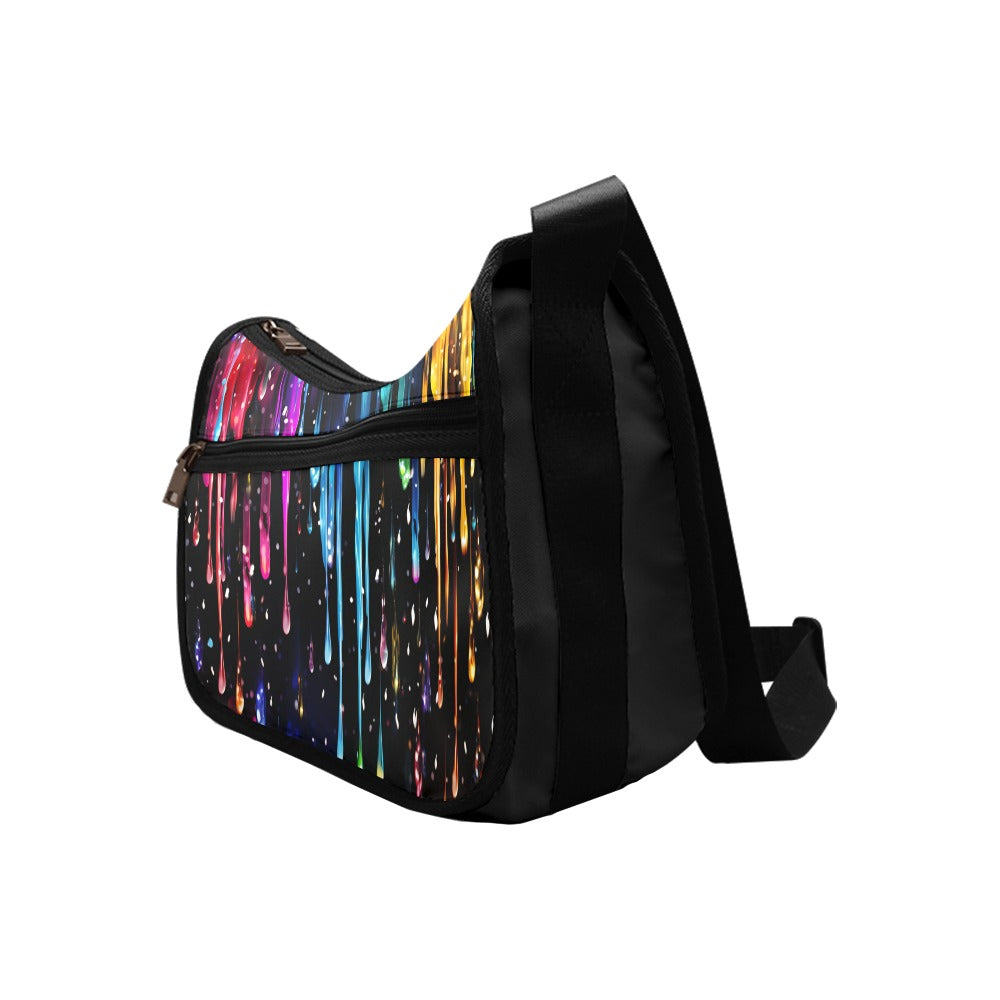 Rainbow Drips Crossbody Bag - Offbeat Sweetie