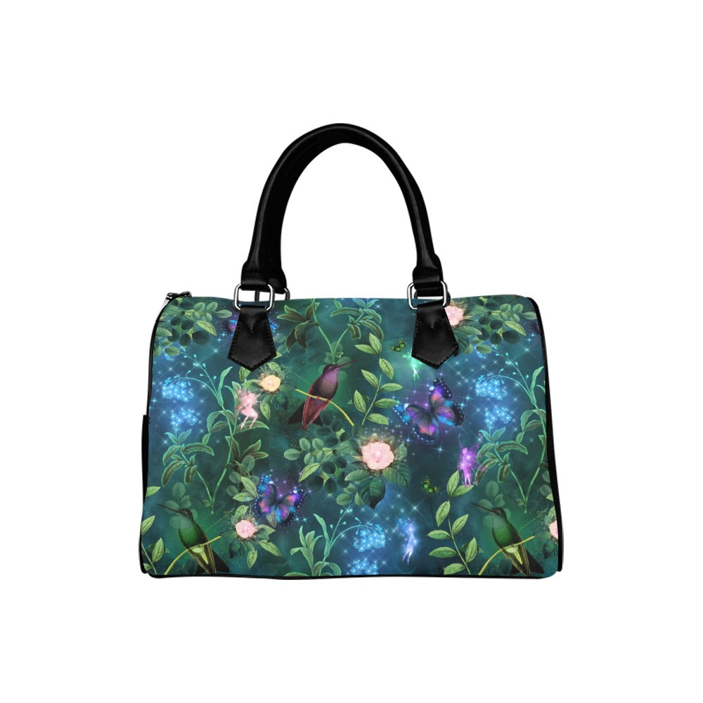 Enchanted Garden Boston Handbag - Offbeat Sweetie