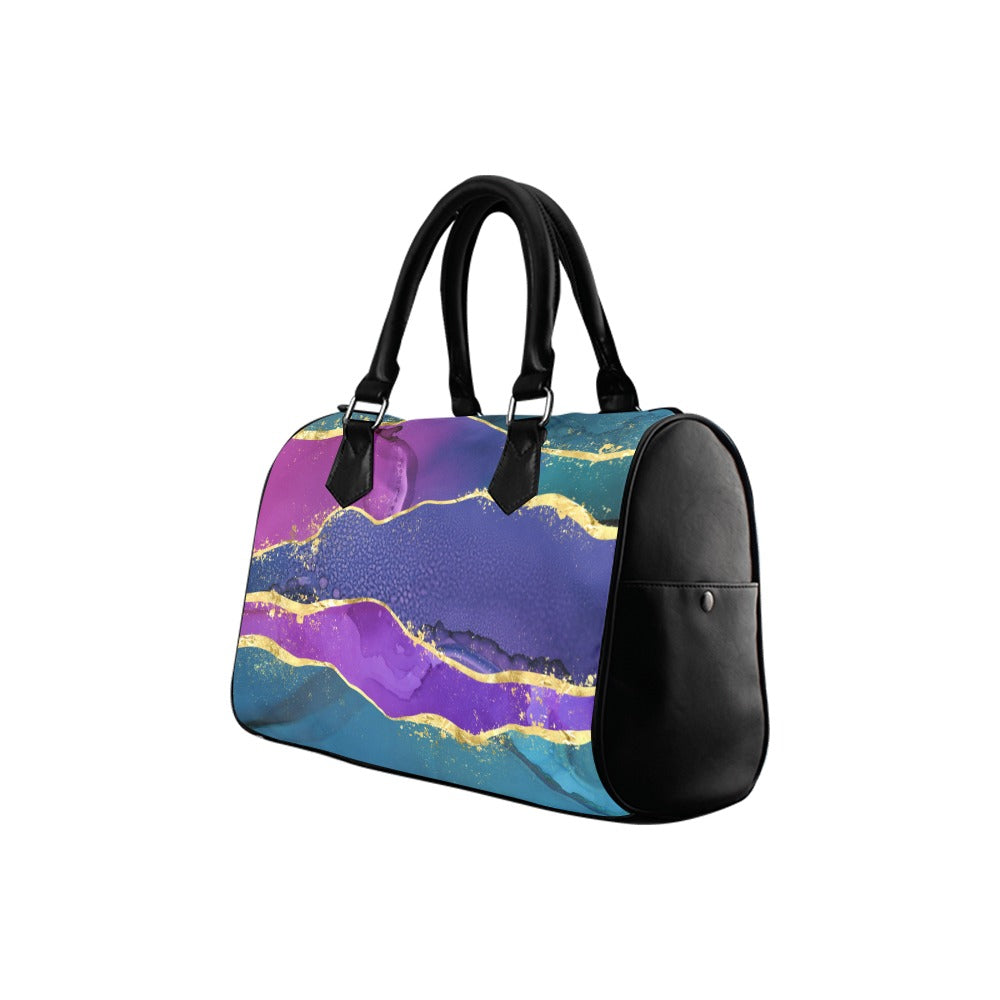 Geode Boston Handbag - Offbeat Sweetie
