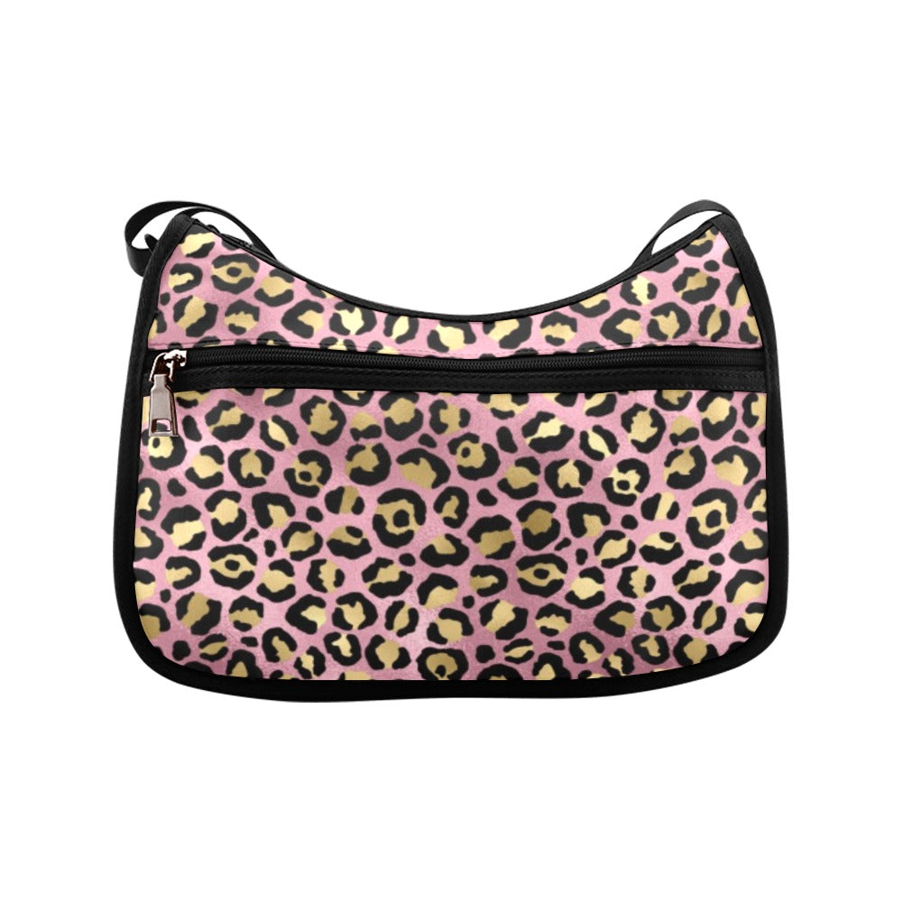 Pink Leopard Crossbody Bag - Offbeat Sweetie