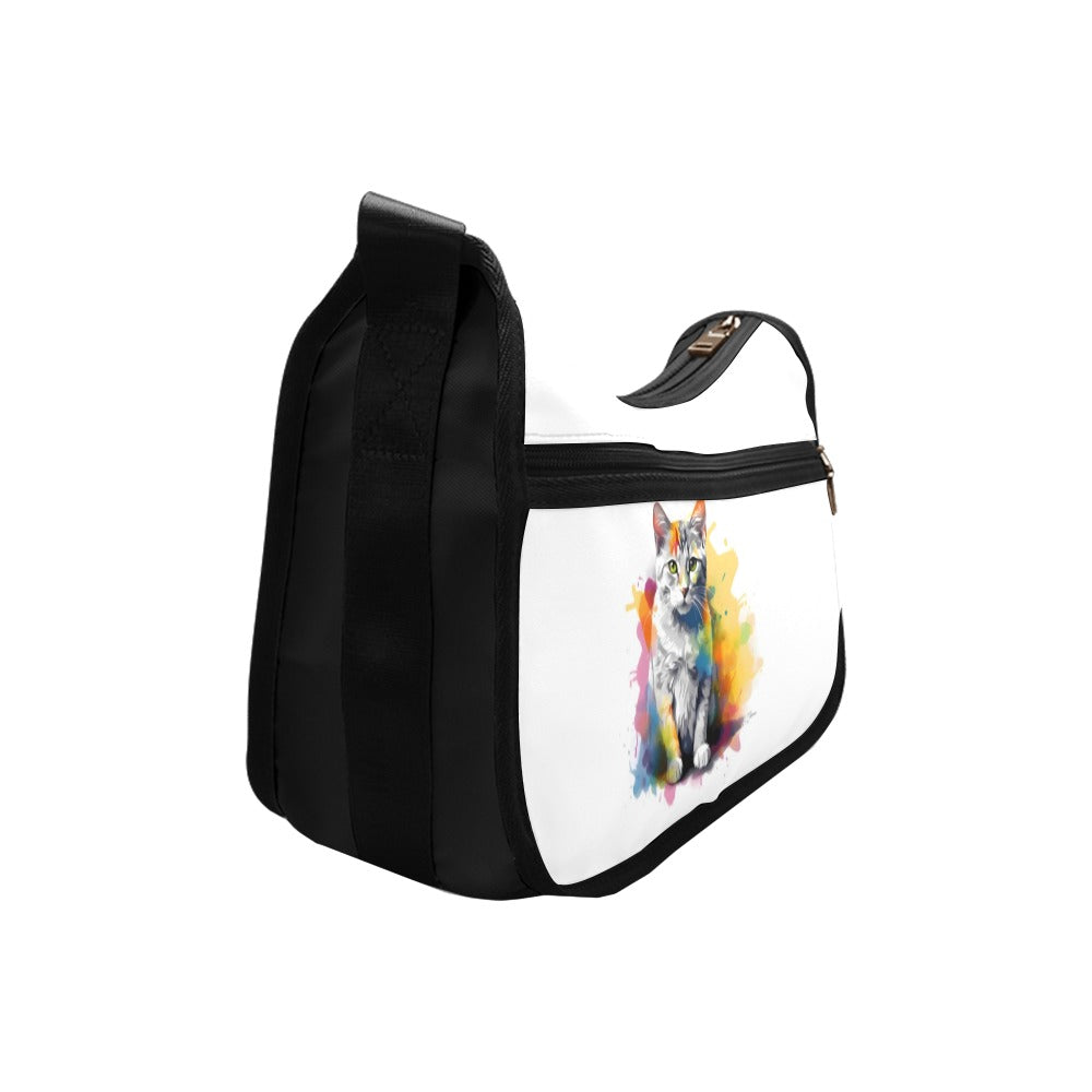 Kitty On My Crossbody Bag - Offbeat Sweetie