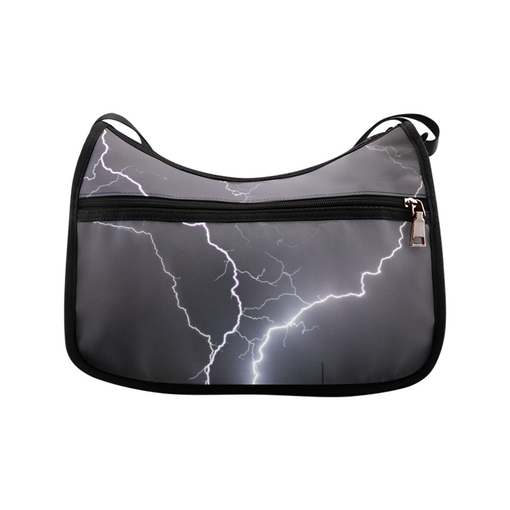 Lightning Crashes Crossbody Bag - Offbeat Sweetie