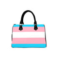 Trans Flag Boston Handbag - Offbeat Sweetie
