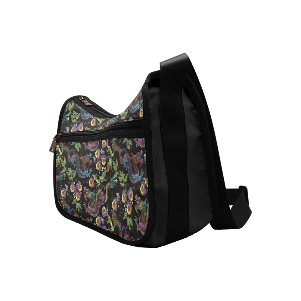 Dragon Noir Crossbody Bags