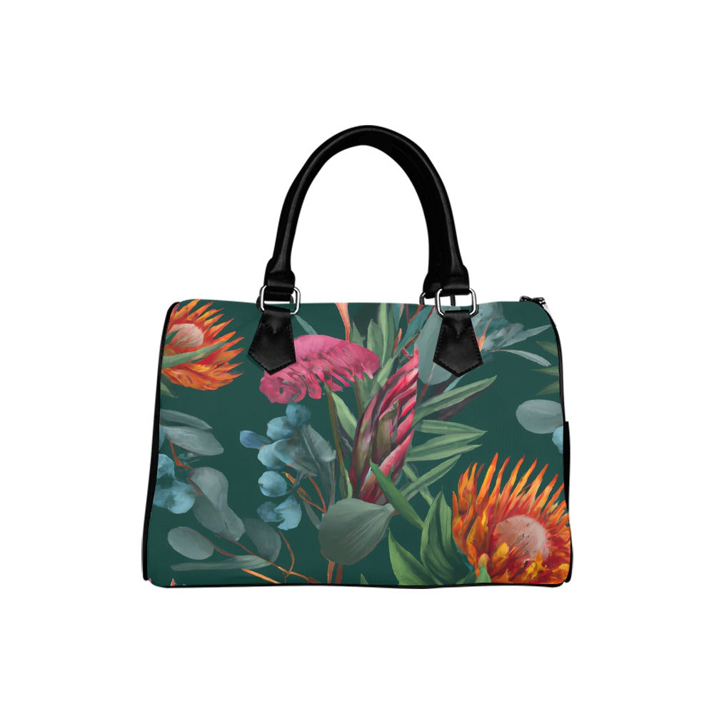 Australian Bouquet Boston Handbag - Offbeat Sweetie