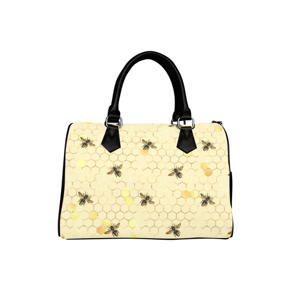 Busy Bees Boston Handbag - Offbeat Sweetie