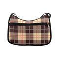 Choco Mocha Plaid Crossbody Bag