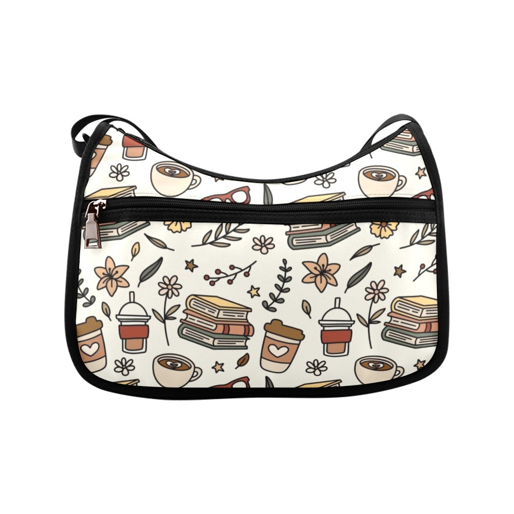 Coffee And Books Crossbody Bags