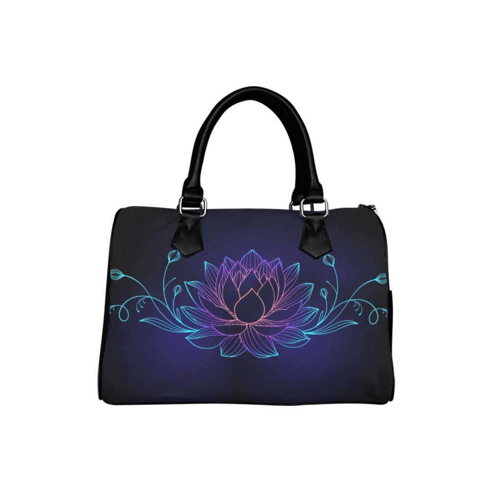 Lotus Boston Handbag - Offbeat Sweetie