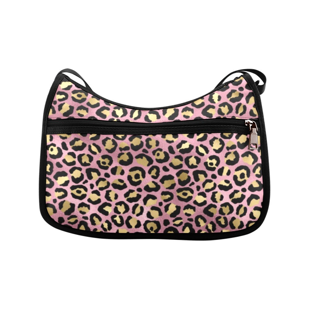 Pink Leopard Crossbody Bag - Offbeat Sweetie