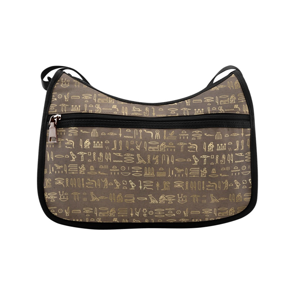 Hieroglyphics Crossbody Bag - Offbeat Sweetie