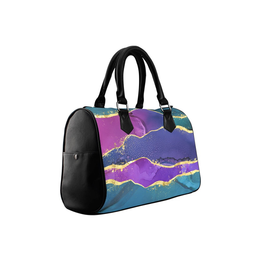 Geode Boston Handbag - Offbeat Sweetie
