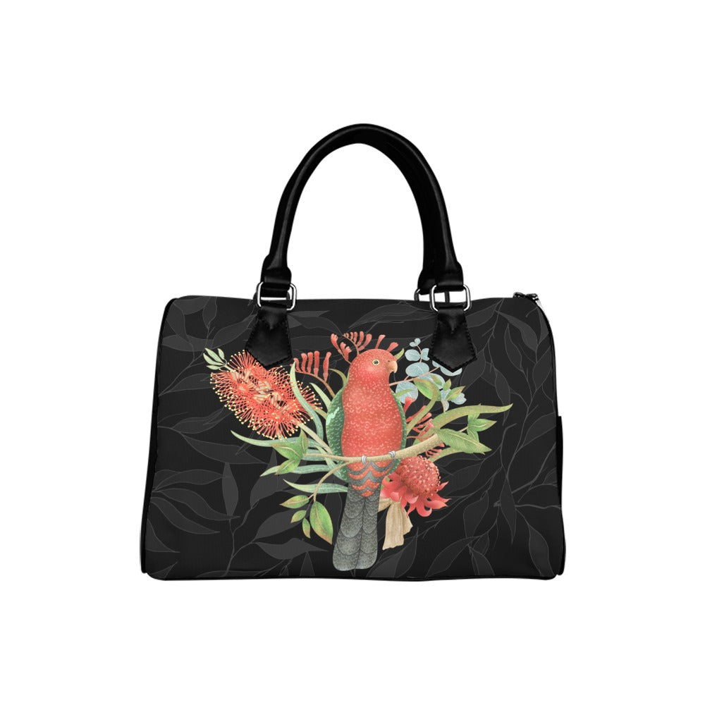 King Parrot Boston Handbag - Offbeat Sweetie