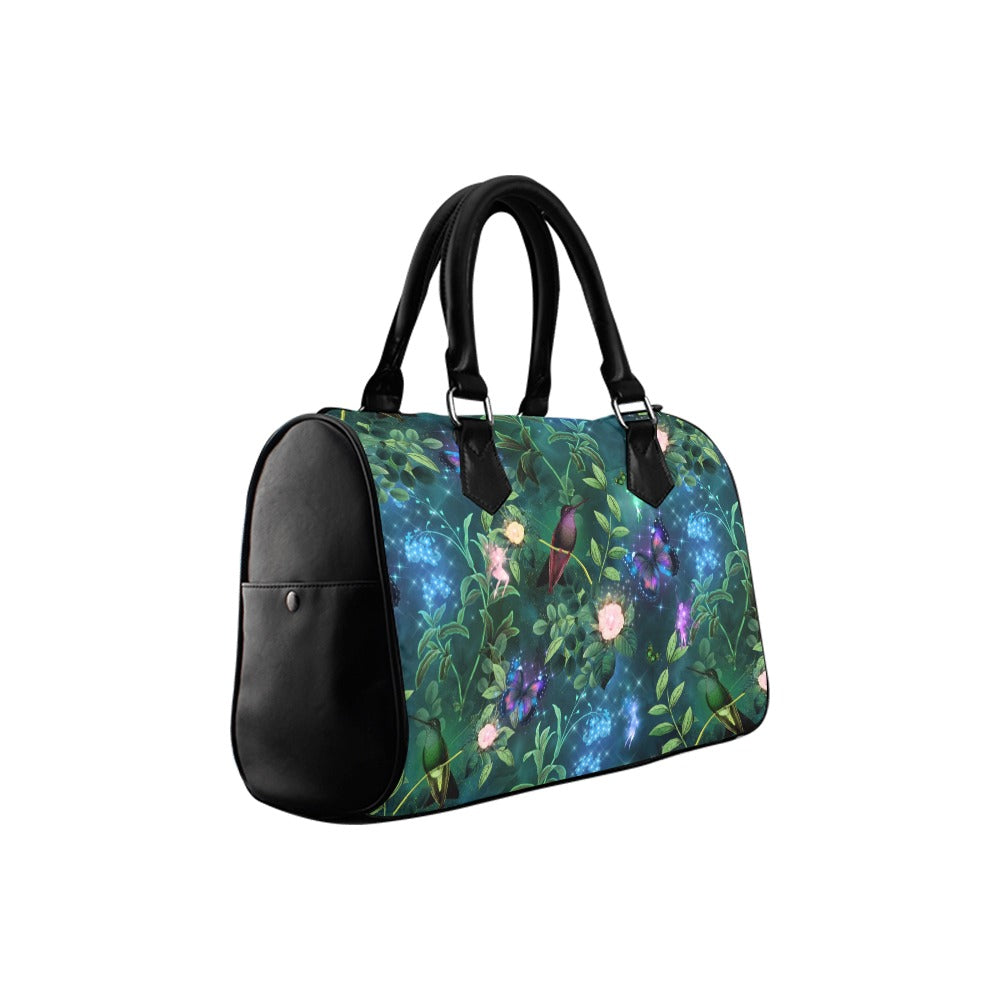 Enchanted Garden Boston Handbag - Offbeat Sweetie