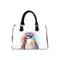 Watercolour Penguin Boston Handbag - Offbeat Sweetie