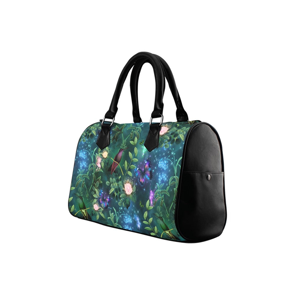 Enchanted Garden Boston Handbag - Offbeat Sweetie
