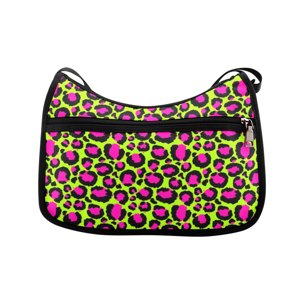 Neon Leopard Crossbody Bag - Offbeat Sweetie