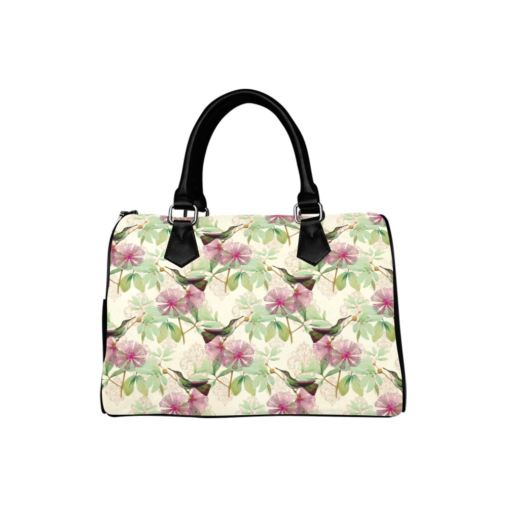 Hummingbirds Boston Handbag - Offbeat Sweetie
