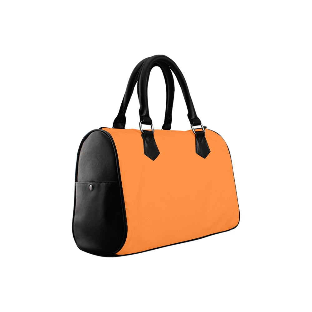 Pumpkin Pop Boston Handbag - Offbeat Sweetie