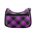 Purple Reign Plaid Crossbody Bag