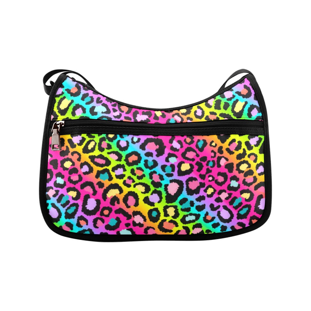Rainbow Leopard Crossbody Bag - Offbeat Sweetie
