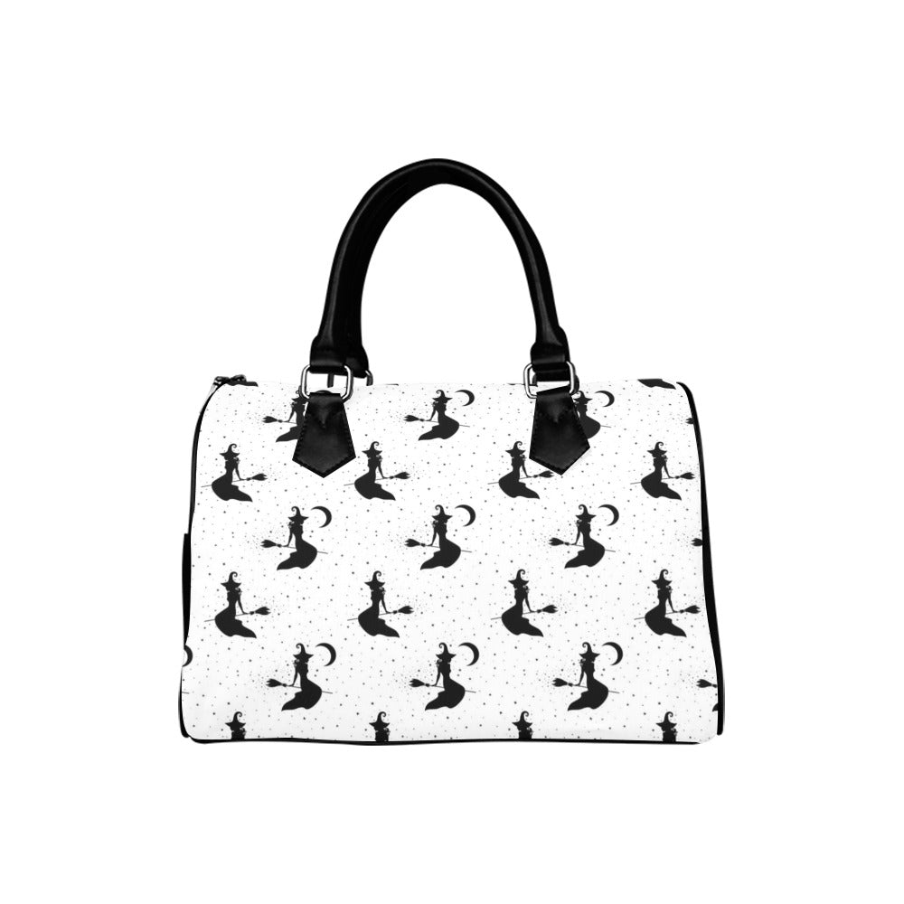 Flying Witches Boston Handbag - Offbeat Sweetie