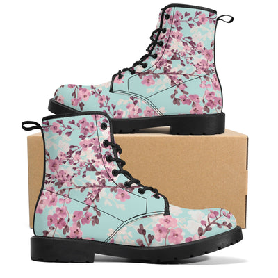 Cherry Blossom Boots - Offbeat Sweetie