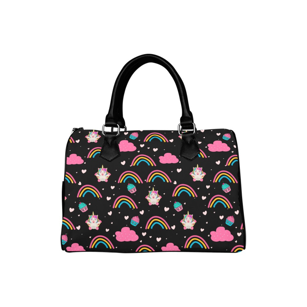 Cutesy Unicorns Boston Handbag - Offbeat Sweetie