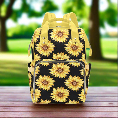 Sunflowers Multi-Function Backpack