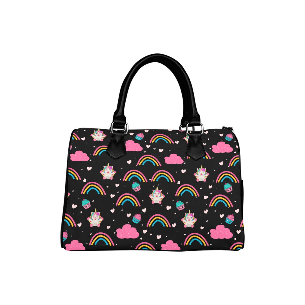 Cutesy Unicorns Boston Handbag - Offbeat Sweetie